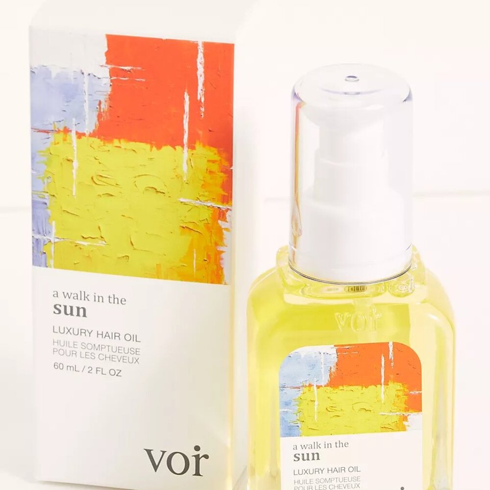 Voir Vor A Walk in the Sun Luxury Hair Oil Rosehip Jojoba Avocado 2 oz